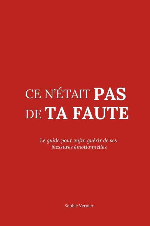 Buch Ce n'était pas de ta faute Sophie Vernier