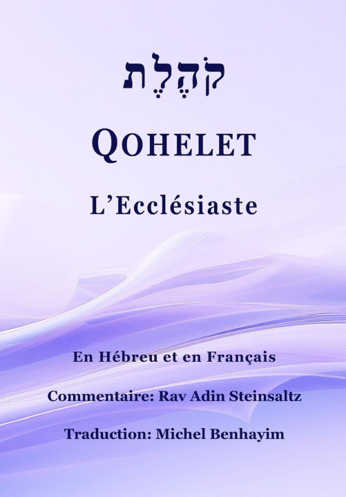 Buch Qohelet Michel Benhayim