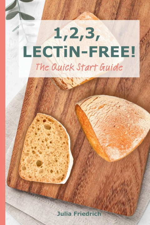 Knjiga 1,2,3, LECTiN-FREE! The Quick Start Guide Julia Friedrich
