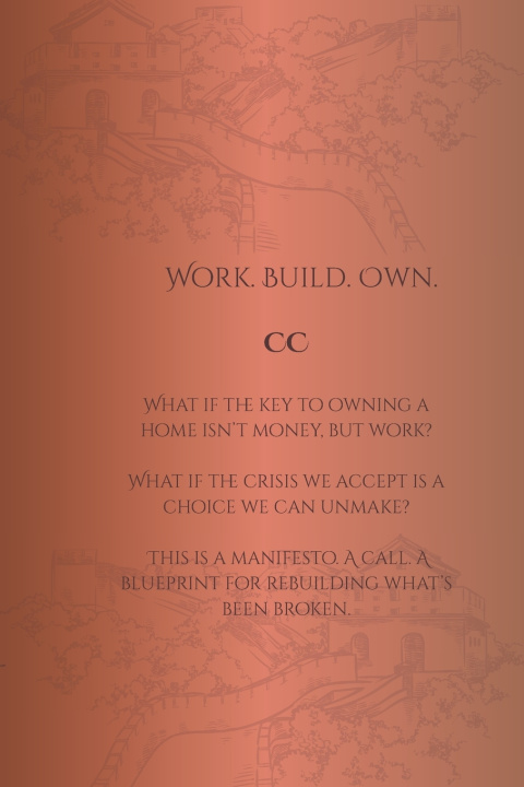 Book Work. Build. Own. C C