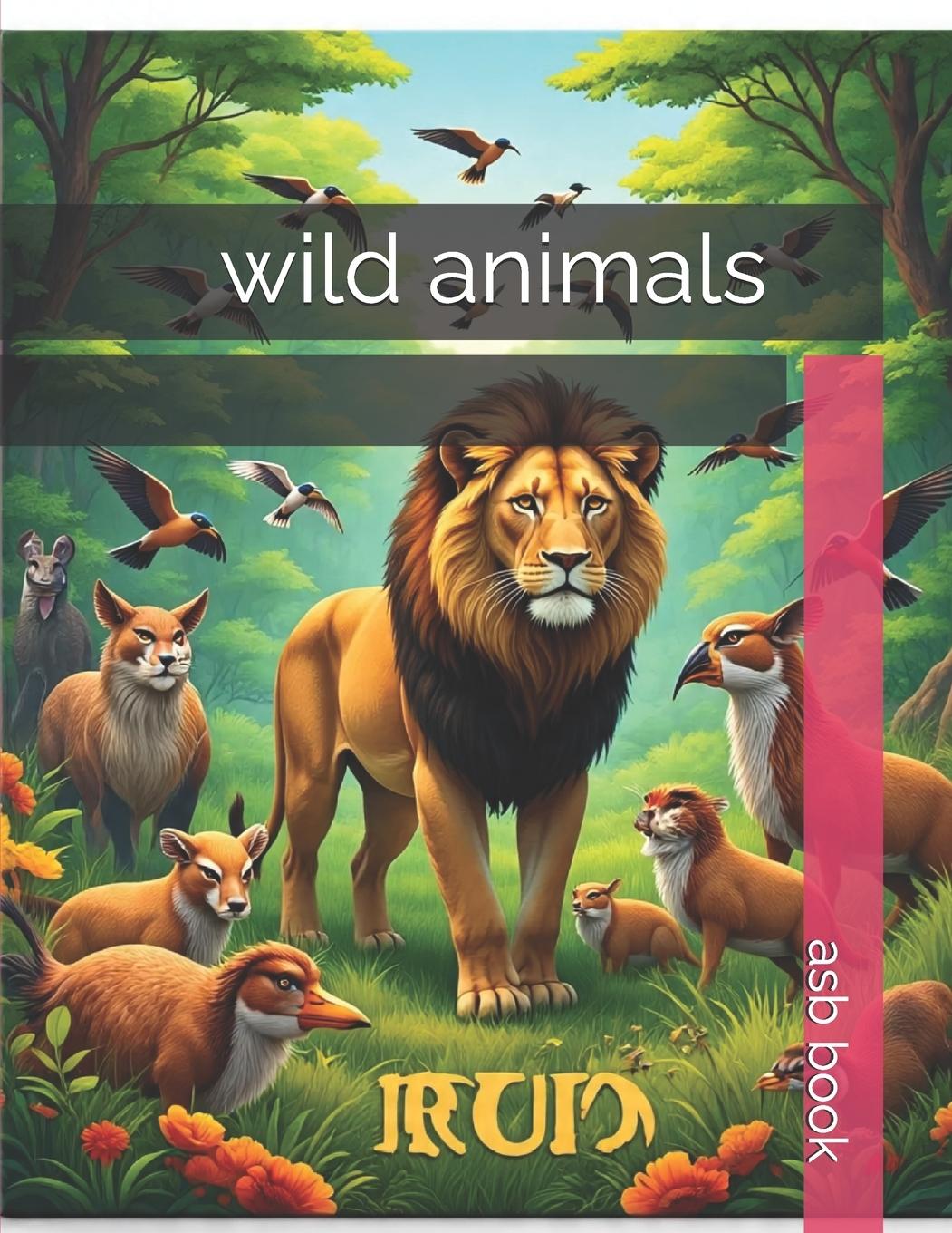 Kniha wild animals asb book