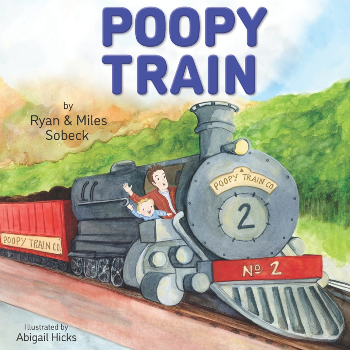 Kniha Poopy Train Miles Sobeck