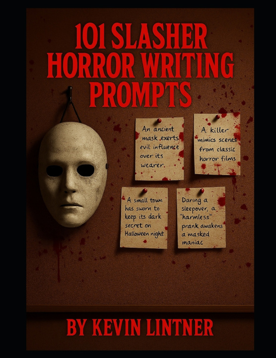 Kniha 101 Slasher Horror Fiction Prompts Kevin Lintner