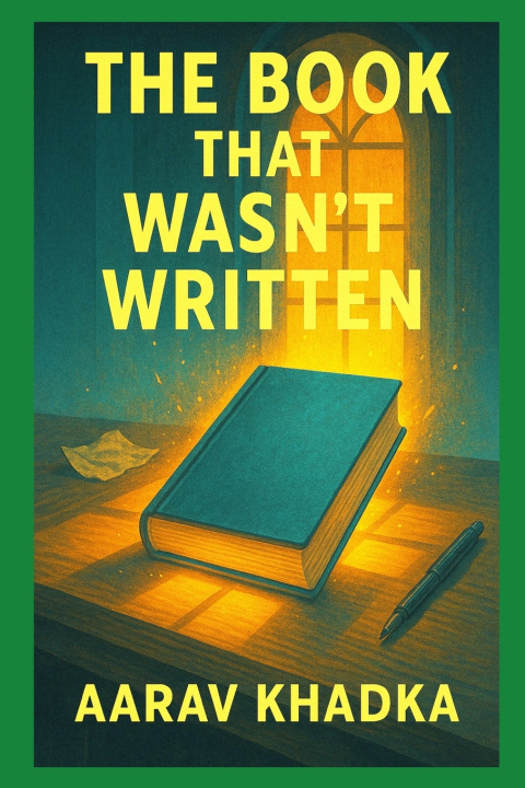 Knjiga The Book That Wasn't Written AARAV KHADKA