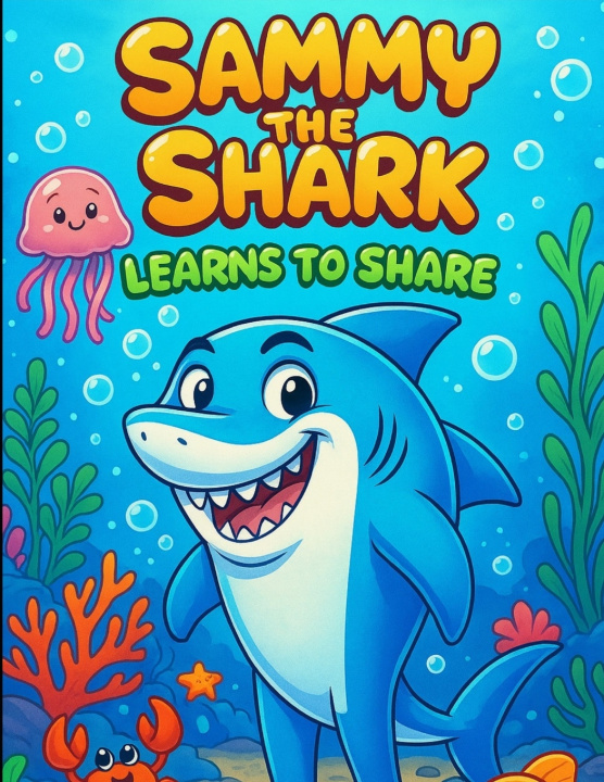 Könyv "Sammy the Shark Learns to Share" Justin arnold mcdonald