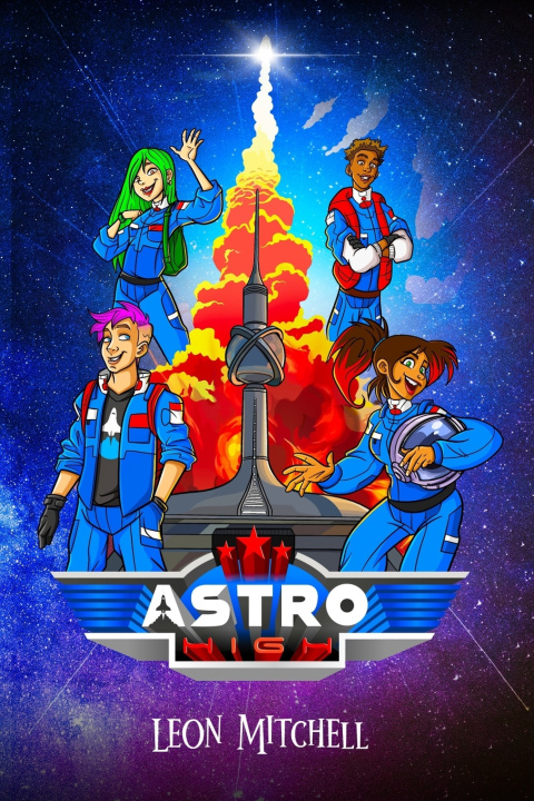 Kniha Astrohigh Leon Mitchell