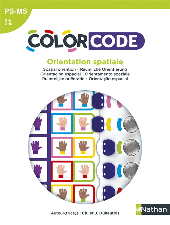 Hra/Hračka COLORCODE - Repérage spatial PS MS Jacques Duhautois