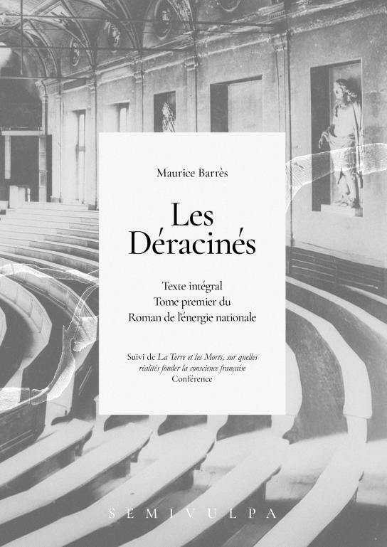 Kniha Les Déracinés Maurice Barrès
