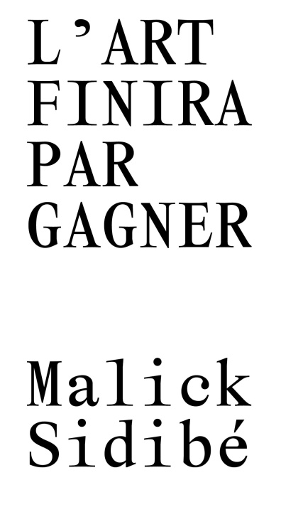 Libro L'art finira par gagner Sidibé