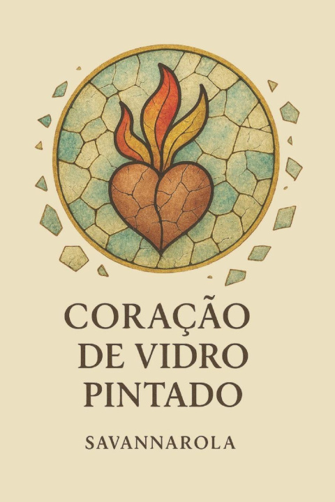 Kniha Coração de Vidro Pintado Bernah Rhiuno Madsen Savannarola