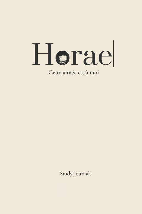 Book HORAE Study Journals