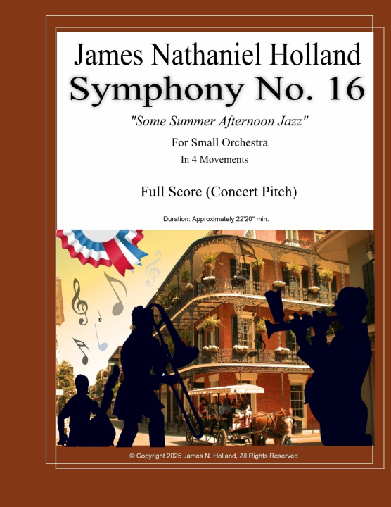 Книга Symphony No. 16 James Nathaniel Holland