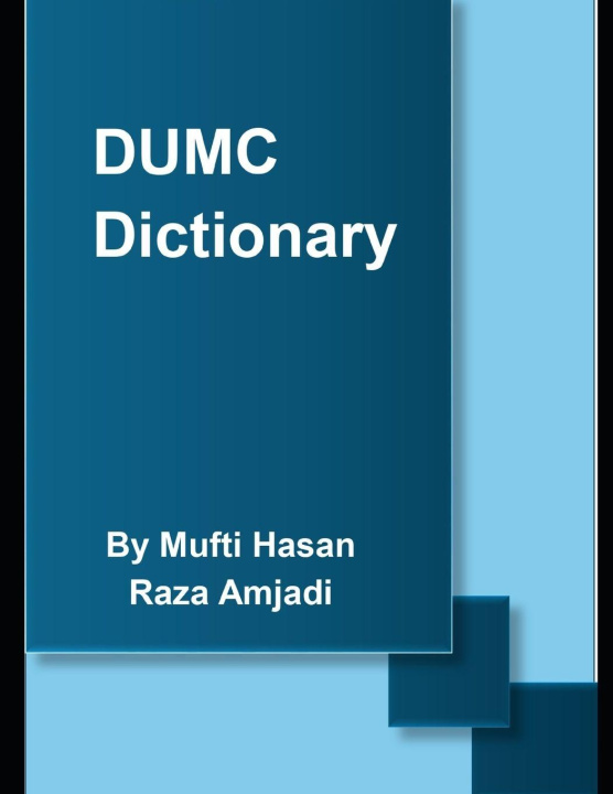 Kniha DUMC Dictionary HASAN RAZA AMJADI