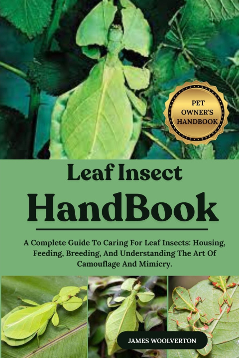 Book LEAF INSECT HANDBOOK JAMES WOOLVERTON