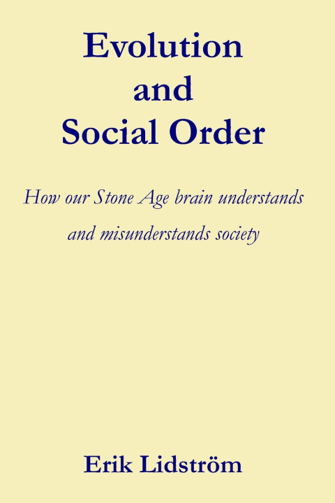 Book Evolution and Social Order Erik Lidström
