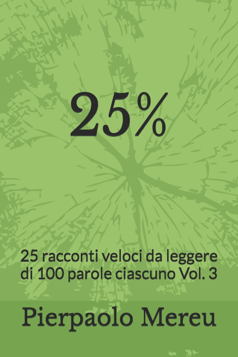 Kniha 25% Pierpaolo Mereu