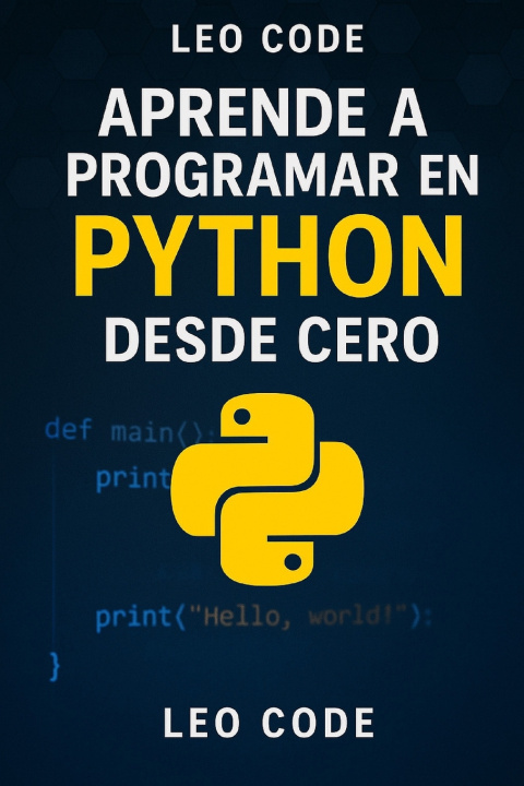 Könyv Aprende a Programar en Python Desde Cero Leo Code