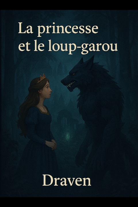 Kniha la princesse et le loup-garou édition Draven