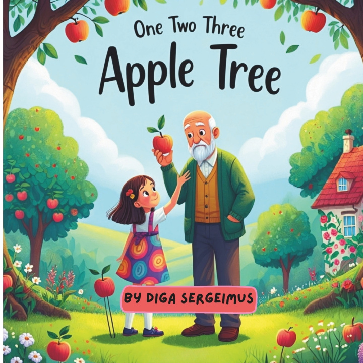 Knjiga One Two Three Apple Tree Diga Sergeimus