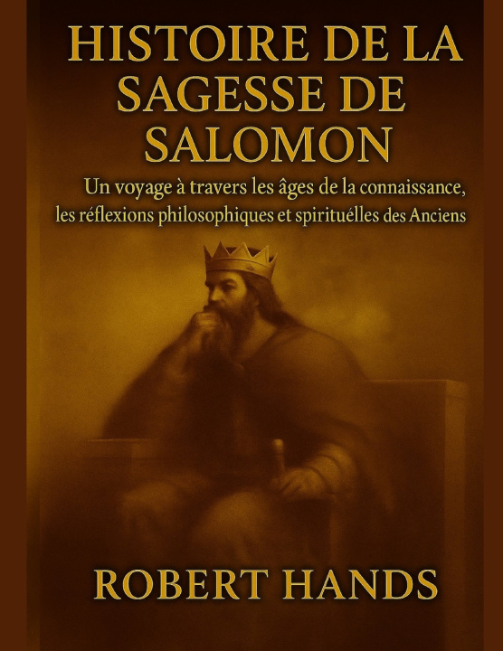 Kniha HISTOIRE DE LA SAGESSE DE SALOMON Robert Hands