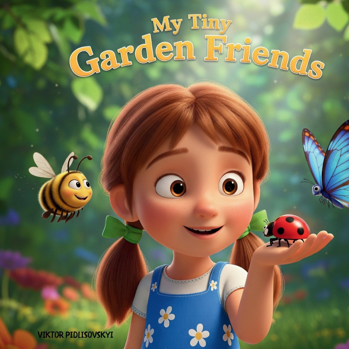 Kniha My Tiny Garden Friends VIKTOR PIDLISOVSKYI