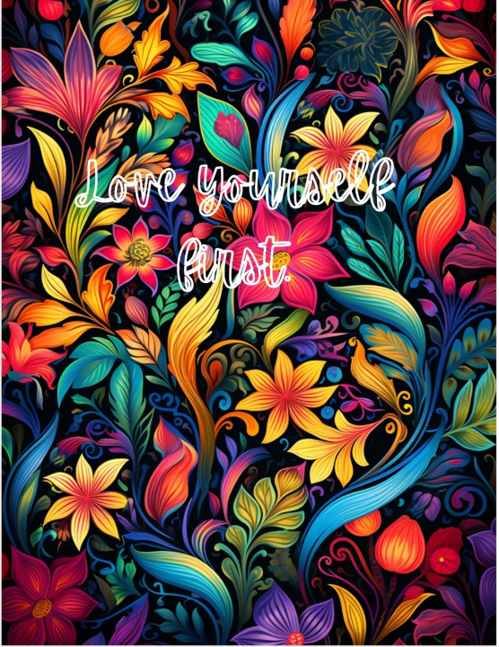 Kniha Love yourself first. Positivity First