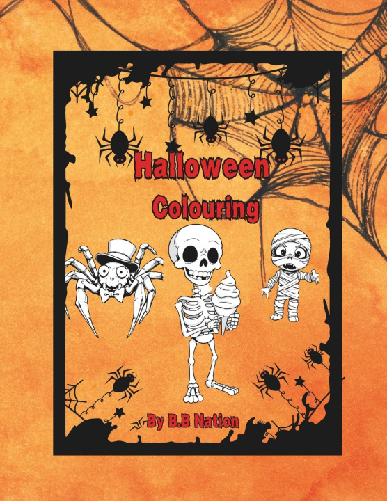 Book Halloween Colouring BB Nation