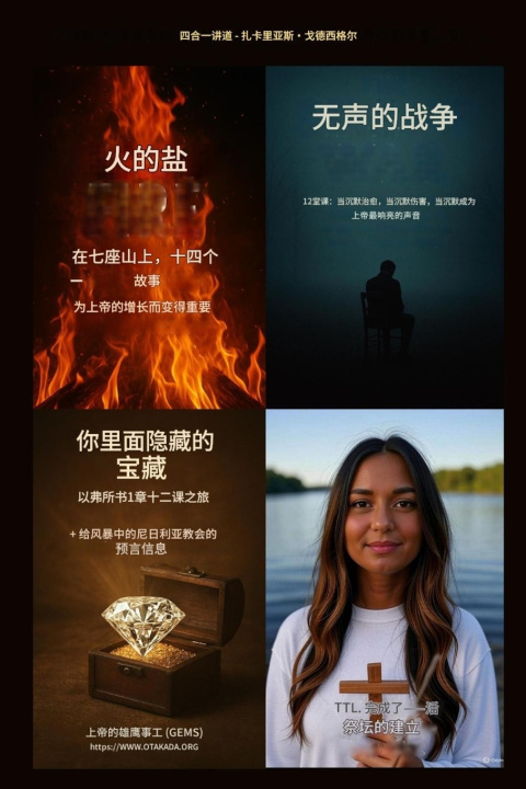 Könyv 戈德西格尔的四篇合集讲道（附音频链接） Zacharias Godseagle