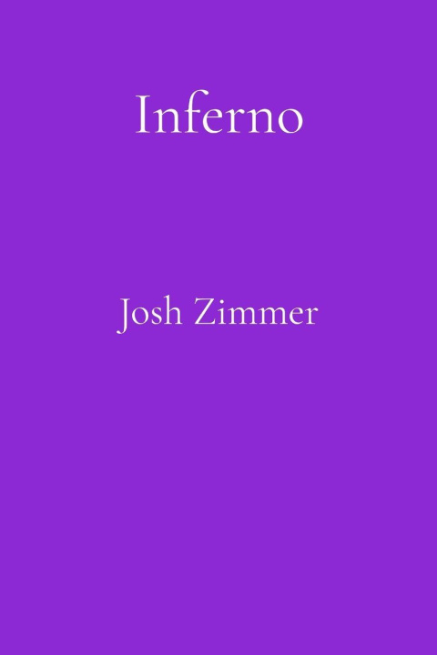 Kniha Inferno Josh Zimmer