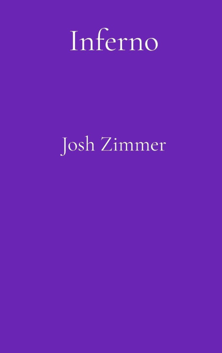 Könyv Inferno Josh Zimmer