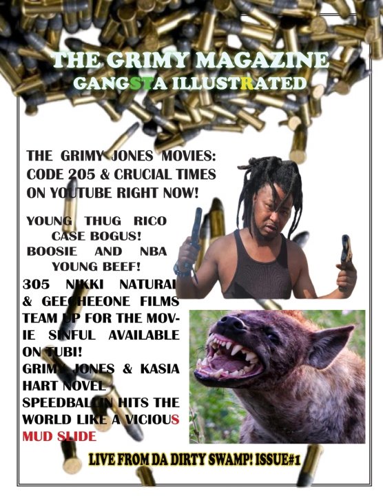 Knjiga THE GRIMY MAGAZINE GRIMY JONES