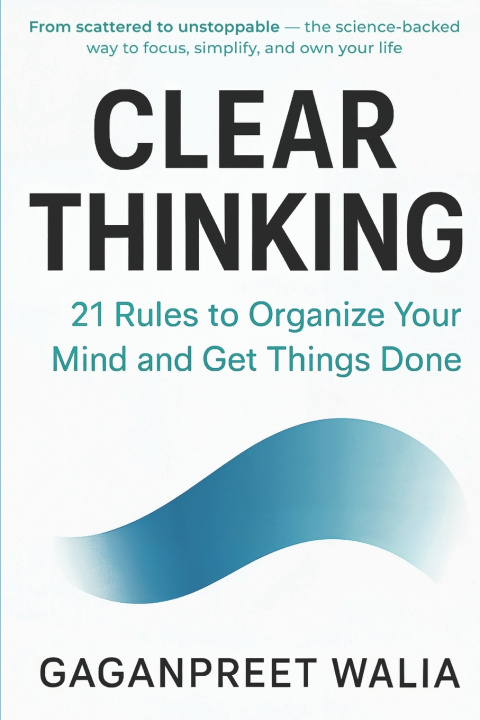 Kniha Clear Thinking Gaganpreet Walia