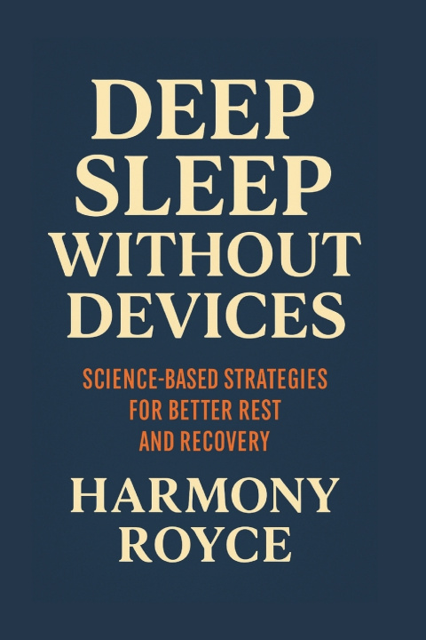 Book Deep Sleep Without Devices Harmony Royce