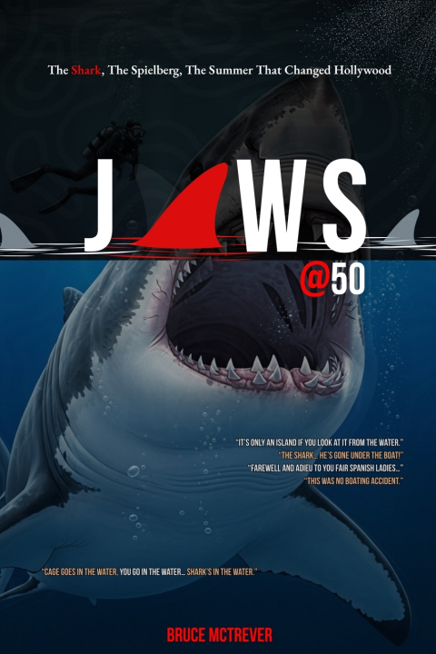Kniha JAWS @ 50 Bruce McTrever