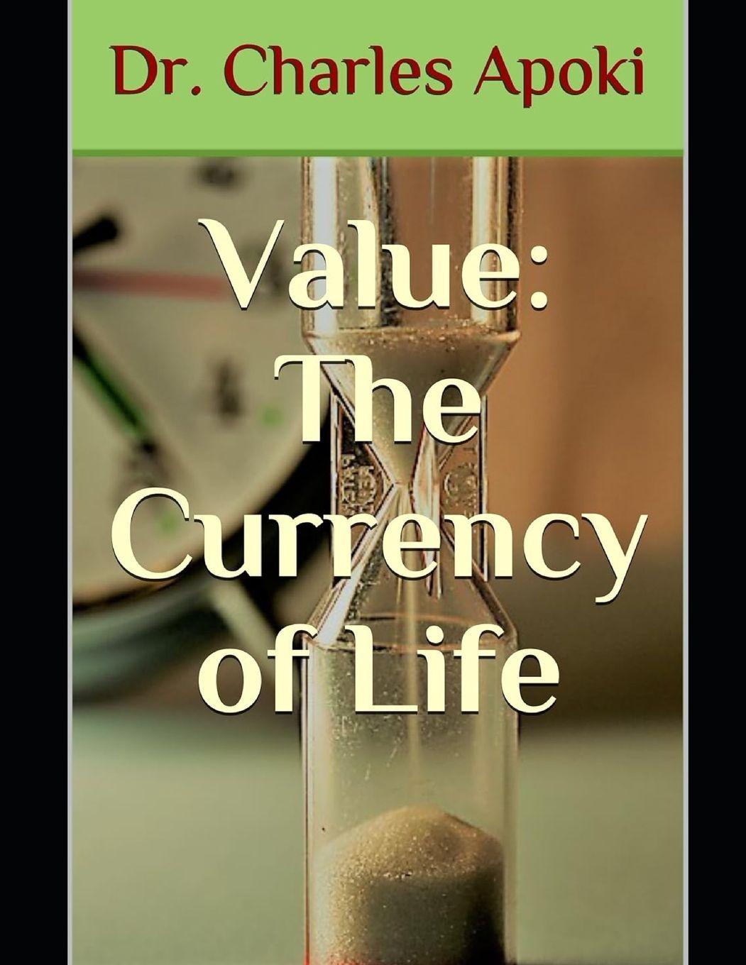 Kniha Value Dr Charles Apoki