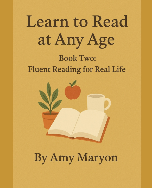 Livro Learn to Read at Any Age amy maryon