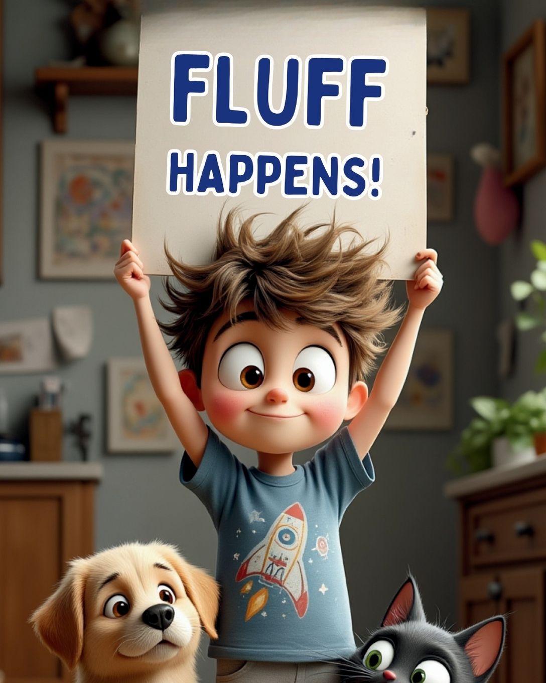 Kniha Fluff Happens JOHN WOODARD