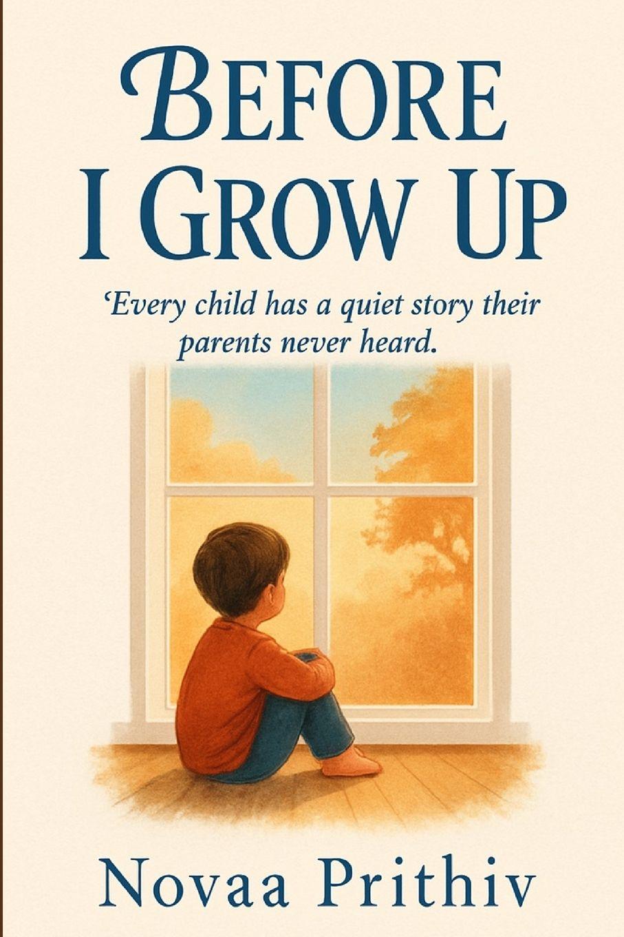 Book Before I Grow Up Novaa Prithiv