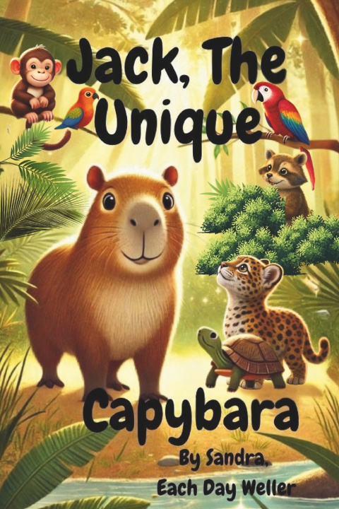 Kniha Jack, The Unique Capybara Sandra Weller