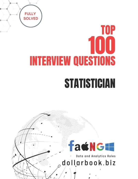 Könyv Top 100 Statistician Interview questions DollarBook .biz