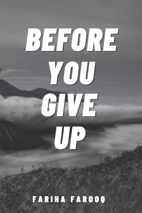 Kniha Before You Give Up Fariha Farooq