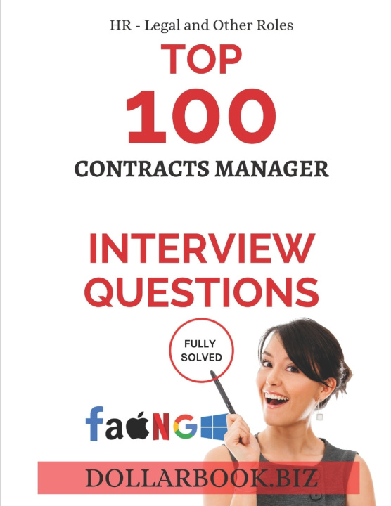 Kniha Top 100 Contracts Manager Interview questions DollarBook .biz
