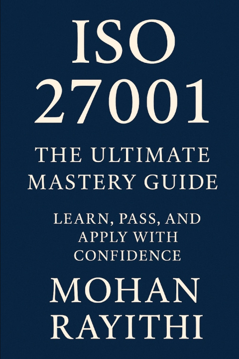 Book ISO 27001 MASTERY MOHAN RAYITHI