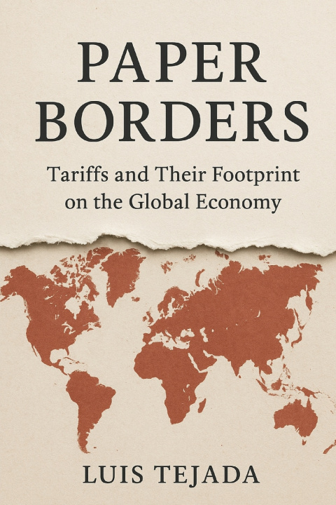Kniha "Paper Borders" Luis Tejada