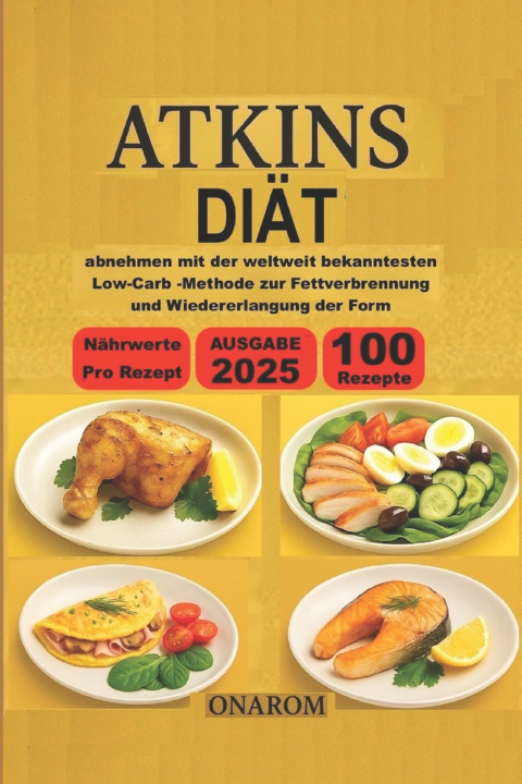 Kniha ATKINS-DIÄT ONAROM