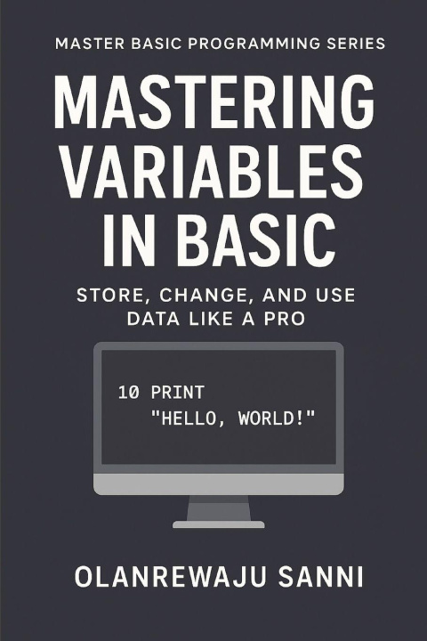 Könyv Mastering Variables in BASIC Olanrewaju Sanni