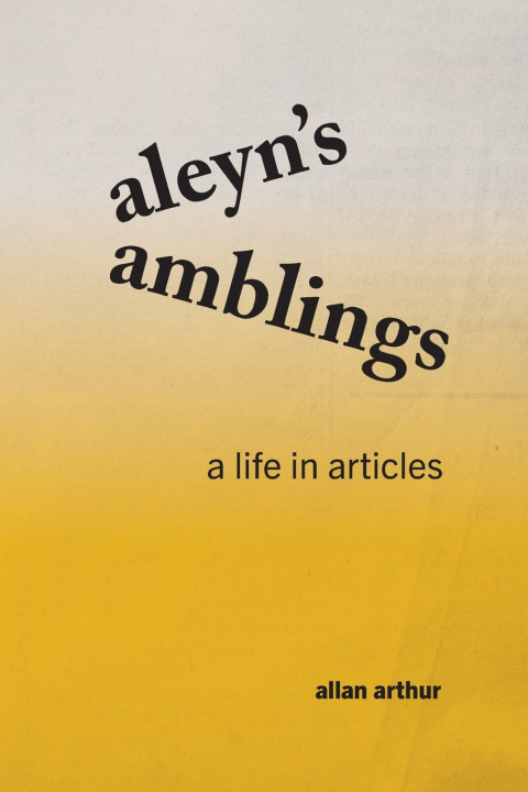 Kniha aleyn's amblings allan arthur