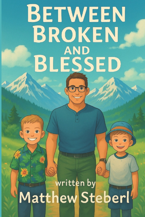 Kniha Between broken and blessed Matthew Timothy Steberl