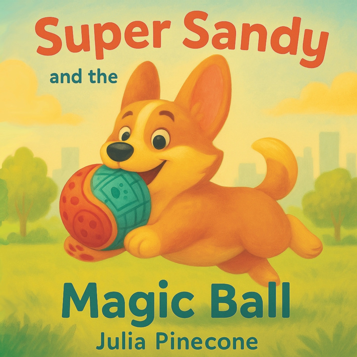 Könyv Super Sandy and the Magic Ball Julia Pinecone