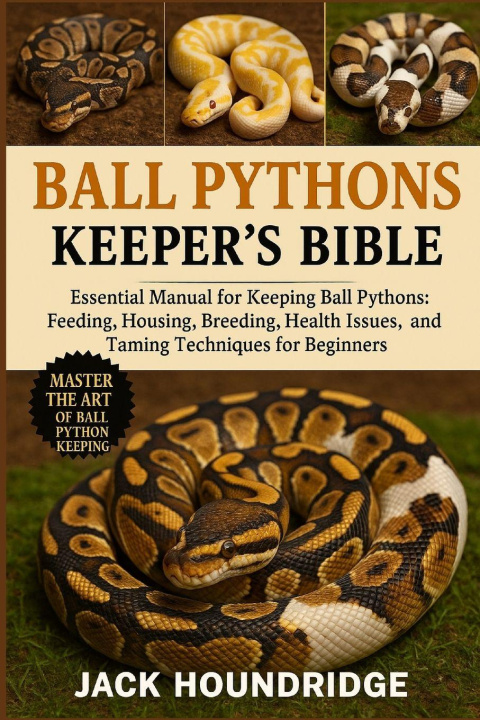 Kniha BALL PYTHONS KEEPER'S BIBLE Jack Houndridge
